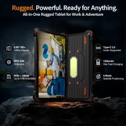 AGM PAD P3 Global Tablet 8.68" Pad PC 120Hz 6GB RAM 128GB ROM Pad PC Android 16 7200mAh MAh Battery 4G LTE Tablet With Stand