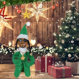 1/2pcs Snoop on A Stoop Christmas Elf Doll 2024 Christmas Decorations Festive Atmosphere Doll Ornament New Year Xmas Gift
