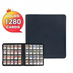 Premium 20 Pocket Card Binder –1280 Collection Binder Folder Card Album Card Holder Fit for TCG & Sports Cards. Collector's Drea