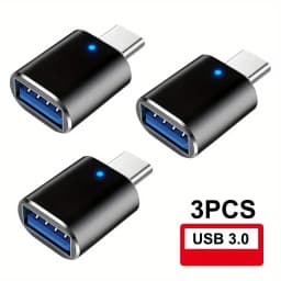 3/5pcs NEW USB 3.0 OTG Adapter, Type-c to USB 3.0 OTG Adapter for Android Phone USB Disk Car U Disk Reader
