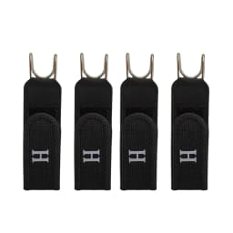 Four Men'S Belts, No-Buckle Belt with Hooks, Tactical Metal Hook Elastic Belt, an Adjustable Magic Tape No-Buckle Belt for Men