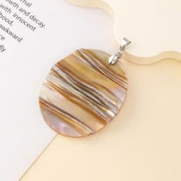 1pc Lapis Lazuli Natural Stone Round Gold-plated Gilt Pendant Craft Jewelry MakingDIY Necklace Earring Accessory Gift Party