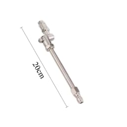 Universal High Pressure Car Wash Gun with 1/4 Quick Plug, Rotating Spray Nozzle Extension Pole for Auto Underbody Cleaning