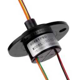 1PC 2/3/4/6/8/12/18/24 Channels Wires Capsule Slip Ring 2/5/10A Slipring 12.5/22mm Mini Rotary Conductiv Joint Connectors