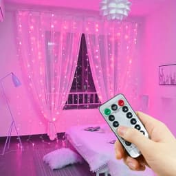 100-600LED Birthday Decoration LED 8 Mode Christmas Light USB Curtain String Light Wedding Fairy Light Navidad New Year 2026