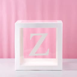 1st Birthday Transparent Alphabet Balloon Box Wedding Custom Name Decor One Birthday Party Decorations Kids Baby Shower Boy Girl
