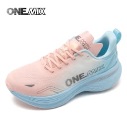 ONEMIX New Shock-Absorbing and Wear-Resistant Man Running Shoes Fashionable Fitness Women Sports Shoes Lightweight Road Shoes