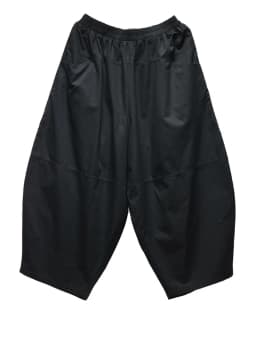 [EAM] High Elastic Waist Black Brief Pocket Casual Harem Pants New Trousers Women Fashion Tide Spring Autumn 20261DJ1385