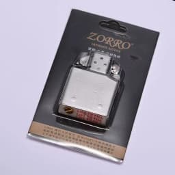 Zorro Kerosenes Windproof Lighter 3D Ancient Silver Cross Stamp Retro Grinding Wheel Design for Wholesale