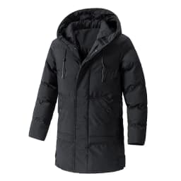 Winter Men's Warm Parkas Thick Casual Windproof Long Coats Men Hooded Jackets Outwear Windbreaker Solid Male Parka Plus Size 8XL