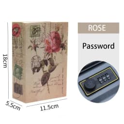 Password Security Safe Lock Cash Money Coin Storage Key Locker Kid Gift Security Mini Dictionary Safe Box Book Money Hide Secret