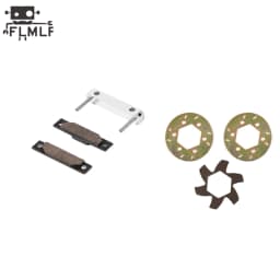 Remote Control Car CNC Metal Brakes Pad or Brake Disc Set for 1/5 Scale HPI ROFUN BAHA ROVAN KM BAJA 5B 5T 5SC SS RC Truck Parts