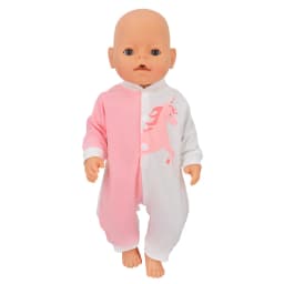 Doll Unicorn Cartoon Clothes for 17-18 Inch Doll 43cm Baby New Born Clothes 18 Inch Doll accessories Holiday And Birthday Gift