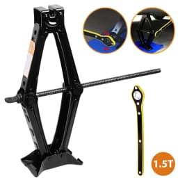 Car Scissor Jack 1.5T/2.5T Portable Labor-saving Hand-cranked Car Jack Auto Repair & Tire Replacement Tool for Car SUV