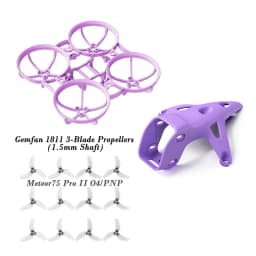 BETAFPV Meteor75 Pro II Canopy II for O4 Air Unit and Brushless Whoop Frame, Gemfan 1811 3-Blade Propellers Parts and Spares