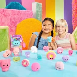 Fluffie Stuffiez Minis Plush Toy Squishy Mystery Box Tear Reveal Surprise Stress Relief Fidget Toy for Kids Birthday Gifts