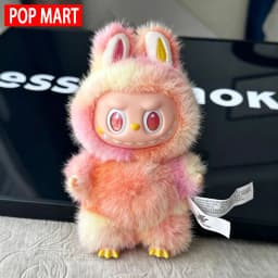 100% Genuine Labubu Doll, Mystery Box - Macaron Color, It's the Perfect Gift for Family Friends and Lovers.