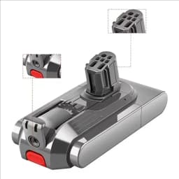 For Dyson V12 Detect Slim Cordless 25.2V 6800mAh Battery Compatible Models SV20, SV30, SV35, SV46 Vacuum Cleaner