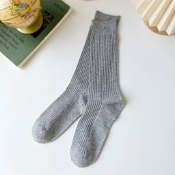 Women's Long Socks High Quality Autumn Winter Warm Thick Middle Tube Candy Color Korean Style Trend Elegant Pile Socks For Women