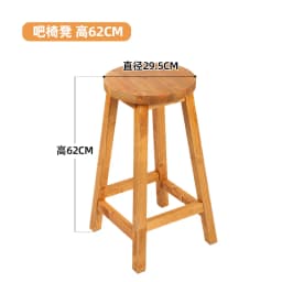 Foldable Balcony Bar Table Teak Wood Hanging Breakfast Counter Sturdy Railing Laptop Desktop Save Space Island Tea Stand