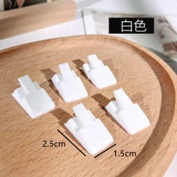 Wholesale Mini Display Rack Ring Plastic Clip Jewelry Display Bracket Home Ring Display Props