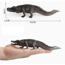 Realistic Plastic Alligator Sarcosuchus Boar Croc Crocodile Wild Animal Model Toy Figurines Party Favors Cake Toppers For Kids