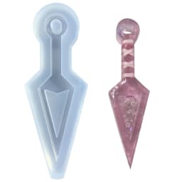 Resin Shaker Molds Silicone Resin Casting Molds Epoxy Quicksand Molds for DIY Pendant Charms Jewelry Making Accessories