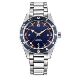 41MM Customized Personalized NH35 Engrave With Your Name Logo Men Automatic Wristwatch Steel Nylon Leather Band Miyota Seagull