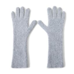 100% Cashmere Gloves Women's Knitted Solid Color Five Finger Gloves Fashion Mmen's and Women's Universal Long Gloves Warm Winter