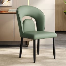 UVR High Quality Dining Chair Home Kitchen Backrest Stool Hotel Cafe Upholstered Chair Design Restaurant Chair Furniture