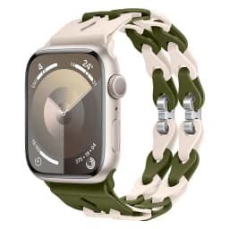 Chain Link Silicone Strap for Apple Watch Band Ultra 3 2 49mm 44mm 40mm 45mm 41mm 42mm Bracelet for Series 11 10 9 8 7 6 5 4 SE3