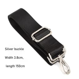 Fashion Black Nylon Shoulder Bag Strap Adjustable Replacement Detachable Belt for Women Men Messenger Bags Handle Handbag Belt