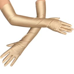 Summer Sun Protection Long Gloves Women's Thin Evening Party Formal Gloves Mittens Black White Red Champagne Dress Accessories