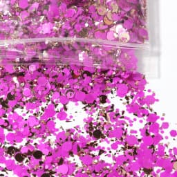 50g Holographic Mixed Hexagon Shape Chunky Irediscent Nail Art Glitter Flakes Laser Sparkly Sequins Slices Nail Art Decoration