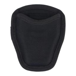 Tactical Handcuff Case for Duty Belt,1680D Nylon/Leather-like, Rotatable & Layered Security Holster (9 Styles), Cuff Case Pouch