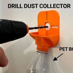 Drill Dust Collector Dust Collecting Bottle Ash Bowls For Drill Holes Easy To Install Home Improvement Tools