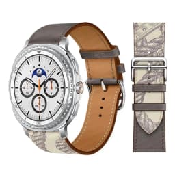 Band for Samsung Galaxy Watch 8/8 Classic/Ultra 2025 47mm 44mm 40mm 46mm Leather Wrist Belt Correa Bracelet Galaxy watch 8 Strap