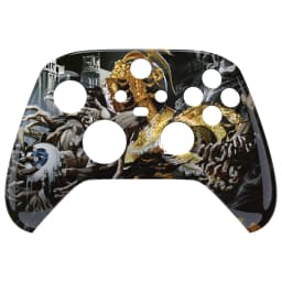 eXtremeRate Custom Pattern Part Faceplate, Soft Touch Grip Front Housing Shell Case for Xbox Series X/S (Xbox Core) Controller