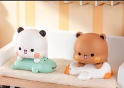 In Stock Genuine Bubu And Dudu Panda V3 Couple Daily Life Series Blind Box Trendy Model Toy Kawaii Doll Mystery Ornament Gift