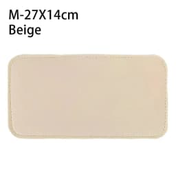 1Pcs Cosmetic Makeup Felt Base Shaper Felt S/M/L Bag Bottom Plate Anti Collapse Blue Black Pink Beige Bag Support Pad