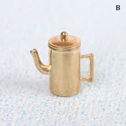 1:12 Doll House Miniature Metal Tea Set/Wine Set Model Doll House Furniture Miniature Dining Ware Toy Teapot Cup Plate