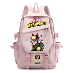 My Hero Academia Anime Print Small Backpack for Girls Lightweight Student Bookbag School Daypack