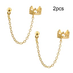 12PC Creative Gold Color Leaves Clip Earrings for Women Men Simple C Ear Cuff No Piercing Ear Ear Clip Set Trend Jewelry Gift