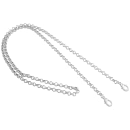 O Shaped Purse Chain, Purse Strap Replacement Chain for Handbags, Shoulder, Crossbody Bag, DIY Purse Making