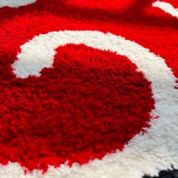 Naruto Akatsuki Plush Carpet Imitation Cashmere Flocking 3D Irregular Door Mat Absorbent Quick Drying Anti Slip Ornaments