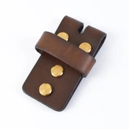 1/2Pcs Deepeel 3.8cm Leather Loop for Men's Waist Belts Cowhide Ring Metal Buckle Pure Copper Rivet Belt Tail Fixing Accessories