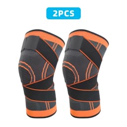 2 Pcs Knee Pads Sports Support Braces for Men & Women Arthritis Joints Protector Compression Sleeve Fitness Kneepad
