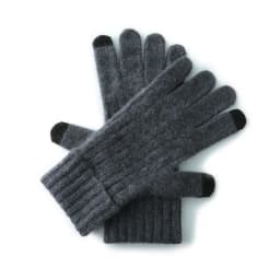 Winter High-Quality 100% Real Cashmere Touch Screen Gloves Women Soft Warm Stretch Knit Mittens Full Finger Guantes Female