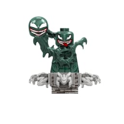 Blind Box Mini Building Blocks TV6204 Figures Big Goblin Spiderman Iron Man Venom Captain Hawk Deadpool Armor Christmas Gift Toy