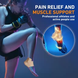 5-20PCS Kinesiology Wrap Tape for Ankle Breathable Athletic Tape Elastic Sports Strips Prevent Ankle Sprain Kinesiology Patch